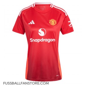 Manchester United Replik Heimtrikot Damen 2024-25 Kurzarm